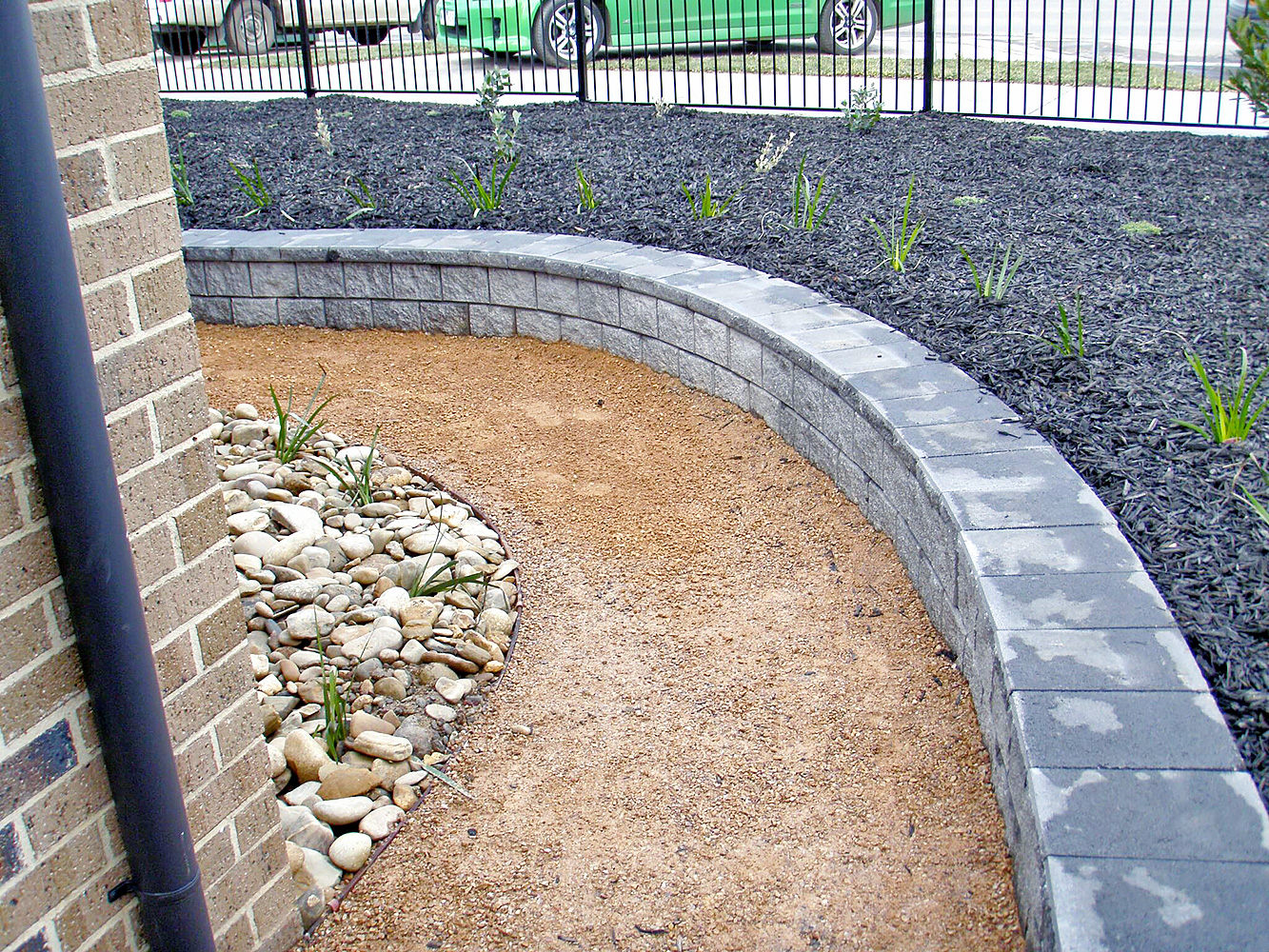retaining walls sunbury by SuperScapeS